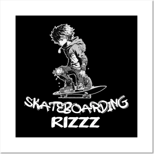 Skateboarding Rizzz Posters and Art